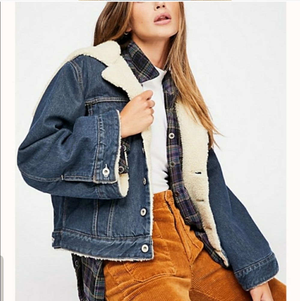 Rare Levi's Made & Crafted Sherpa Trucker Jacket - Picture 3 of 7